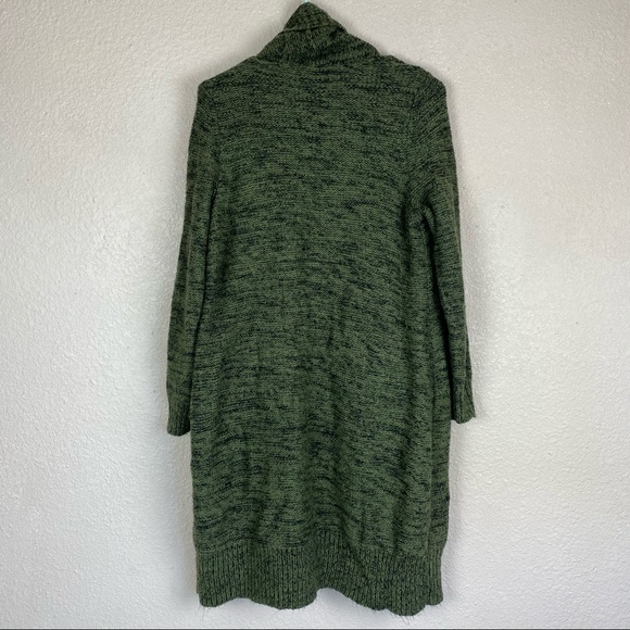 Torrid Open Front Dark Green Black Cardigan L 12 0 - Picture 6 of 12